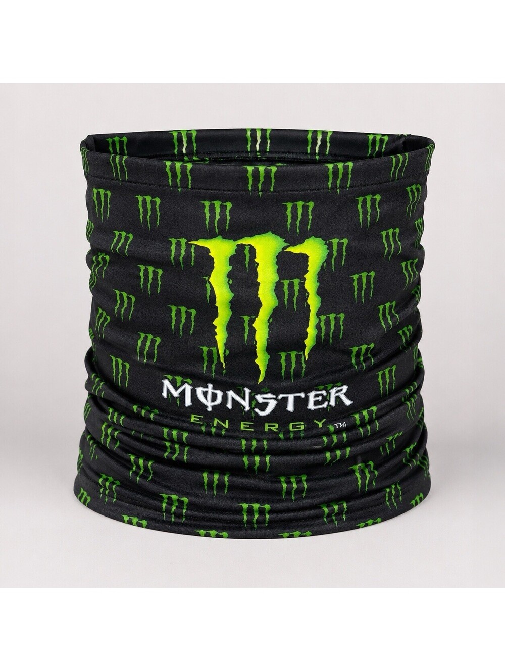 Monster Energy Neck Gaiter Face Cover Black Green Motorcycle Racing Tube Scarf